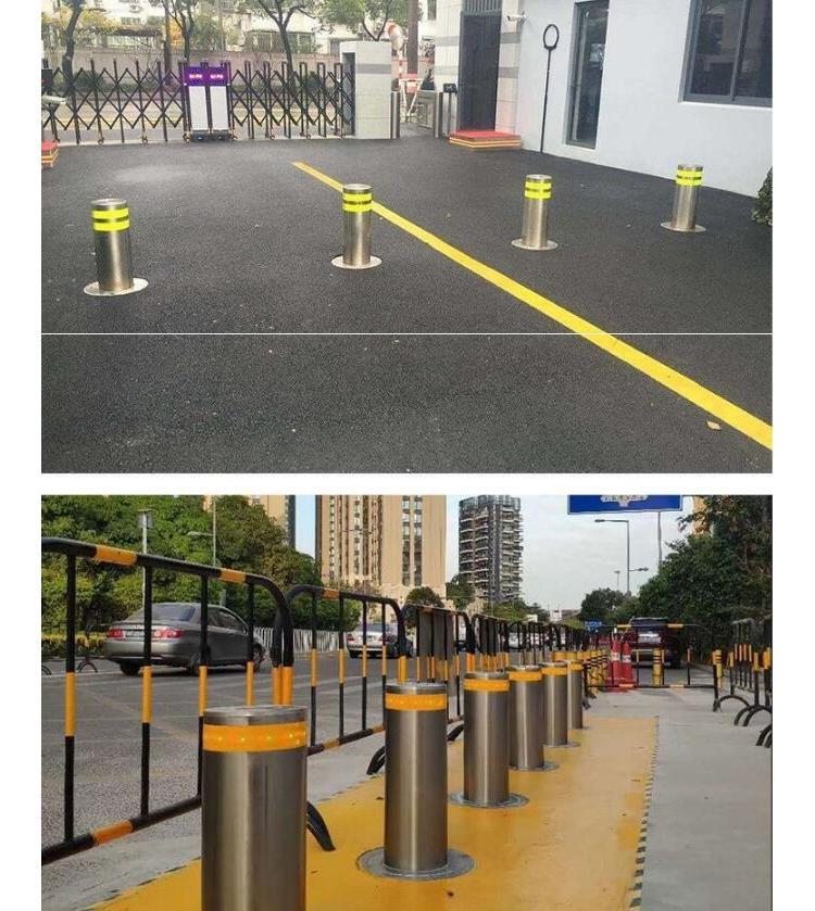 全自動隔離升降柱 學校安全的智能守護者——不銹鋼電動路樁評測與選購指南